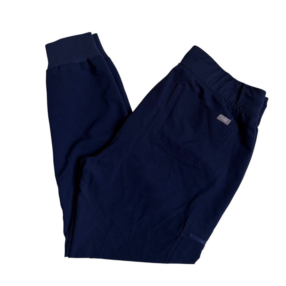 FIGS Zamora Jogger Scrub Pants (Navy) - Size Medium